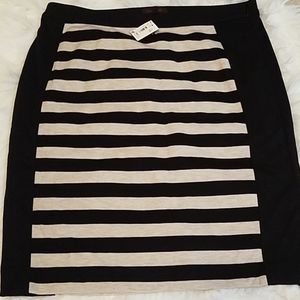 The Limited striped pencil skirt NEW